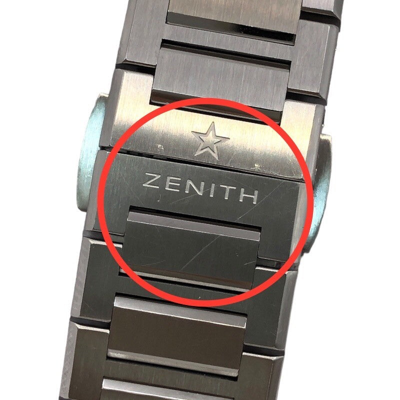 ゼニス ZENITH デファイ スカイライン 03.9300.3620/51.I001 ブルー SS 自動巻き メンズ 腕時計