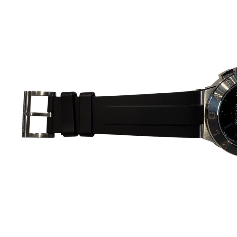ブルガリ BVLGARI ディアゴノ ヴェロチッシモ クロノグラフ DG41BSVDCH ステンレススチール メンズ 腕時計
