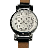 ルイ・ヴィトン LOUIS VUITTON タンブール ビジュ シークレット Q151R ブラック SS クオーツ レディース 腕時計