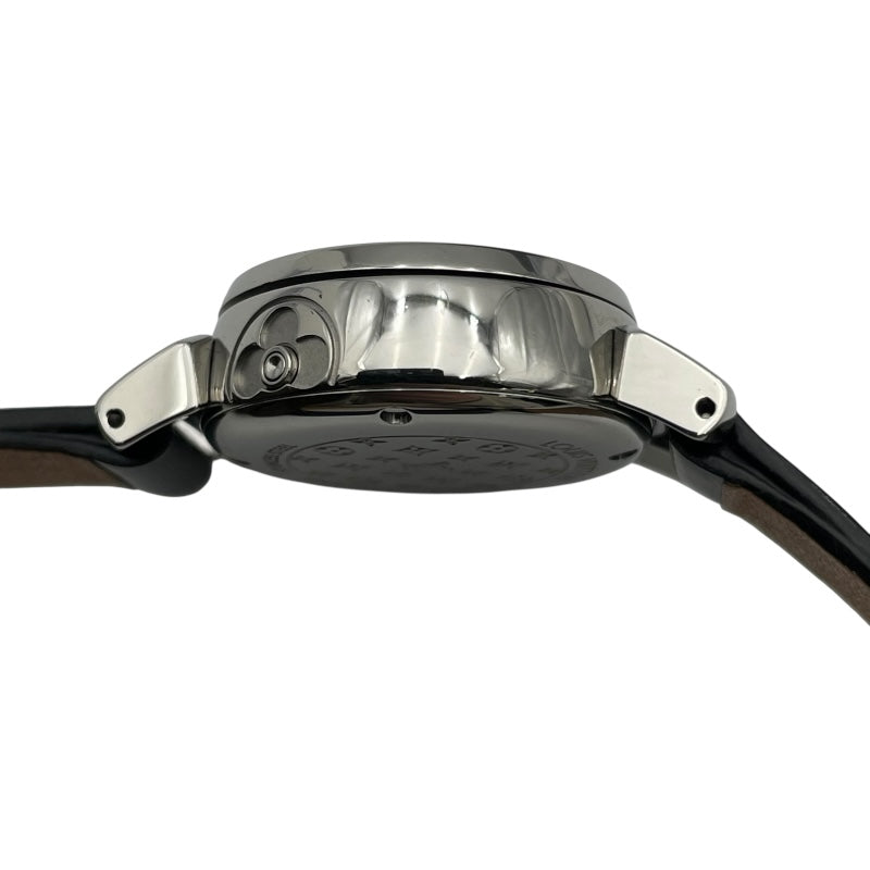 ルイ・ヴィトン LOUIS VUITTON タンブール ビジュ シークレット Q151R ブラック SS クオーツ レディース 腕時計