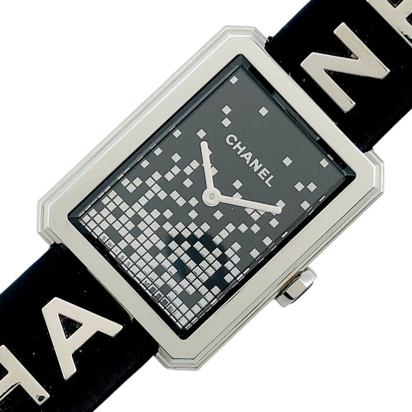 シャネル CHANEL ボーイフレンド ウォンテッド ドゥ シャネル H7470 ブラック ステンレススチール レディース 腕時計
