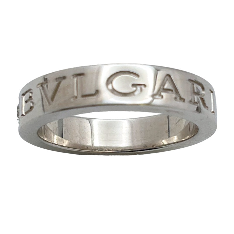 ブルガリ BVLGARI ダブルロゴリング 750WG ジュエリー