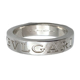 ブルガリ BVLGARI ダブルロゴリング 750WG ジュエリー