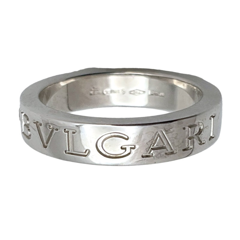 ブルガリ BVLGARI ダブルロゴリング 750WG ジュエリー