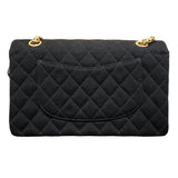 シャネル CHANEL 2.55フラップバッグ A37586 ブラック/GD金具 コットンジャージー レディース ショルダーバッグ