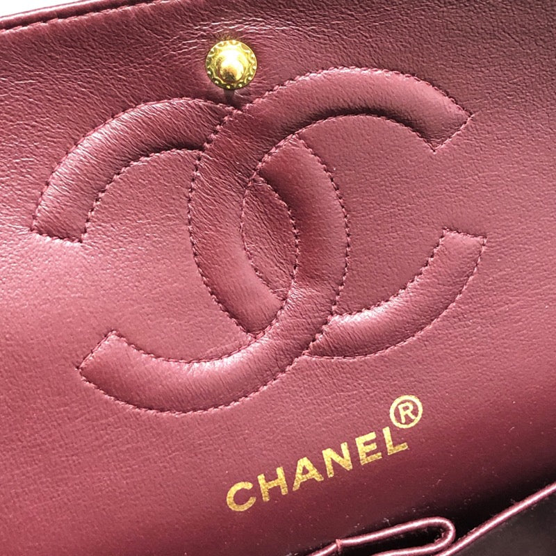 シャネル CHANEL 2.55フラップバッグ A37586 ブラック/GD金具 コットンジャージー レディース ショルダーバッグ