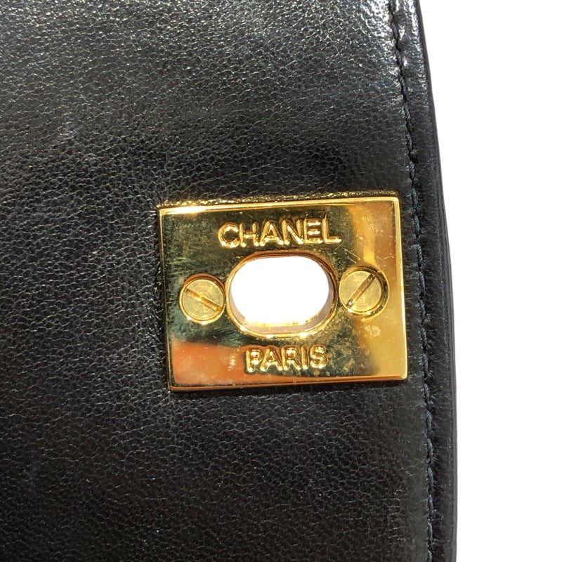 シャネル CHANEL ダイアナ25 A01165 ブラック/GD金具 ラムスキン レディース ショルダーバッグ