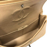 シャネル CHANEL マトラッセ25 A01112 ベージュ シルバー金具 キャビアスキン レディース ショルダーバッグ