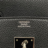 エルメス HERMES バーキン30 B刻印 ブラック シルバー金具 トゴ レディース ハンドバッグ