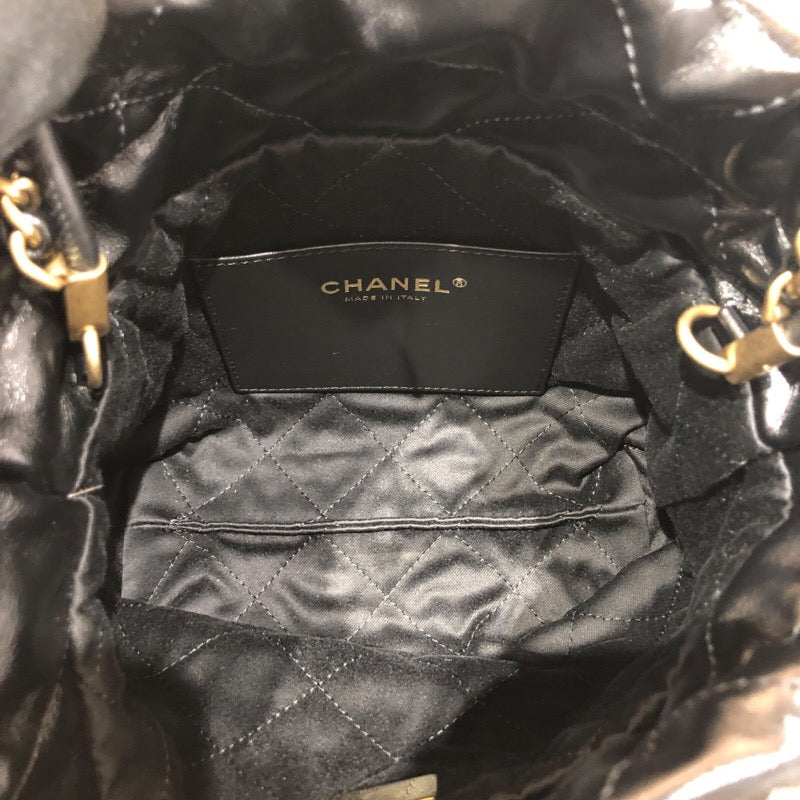 シャネル CHANEL CHANEL22ミニバッグ AP3980 ブラック/GD金具 シャイニーカーフ レディース ショルダーバッグ |  中古ブランドリユースショップ OKURA(おお蔵)