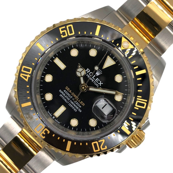 ロレックス ROLEX シードゥエラー ランダムシリアル 126603 K18YG/SS 自動巻き メンズ 腕時計