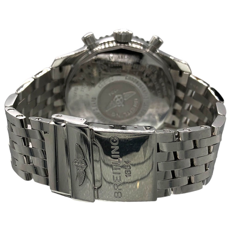 ブライトリング BREITLING ナビタイマー ワールド A24322 ブラック×シルバー SS 自動巻き メンズ 腕時計 |  中古ブランドリユースショップ OKURA(おお蔵)