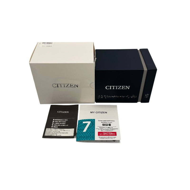 シチズン CITIZEN アテッサ ディアコレクション H800-T027385 ブルーグラデーション チタン メンズ 腕時計