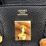 エルメス HERMES バーキン30 □R刻 ブラック トリヨンクレマンス レディース ハンドバッグ