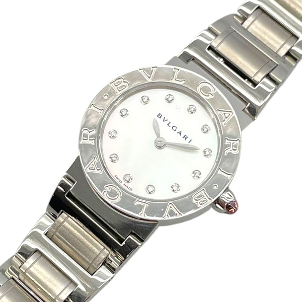 ブルガリ BVLGARI ブルガリブルガリ ホワイトシェル BBL26S(BBL26WSS/12) ホワイト SS レディース 腕時計
