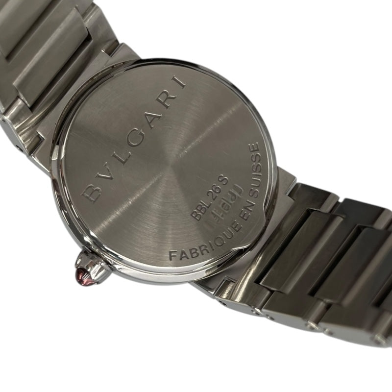 ブルガリ BVLGARI ブルガリブルガリ  BBL26S ブラック SS レディース 腕時計