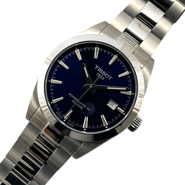 ティソ TISSOT ジェントルマン オートマチック T127407A ネイビー SS メンズ 腕時計