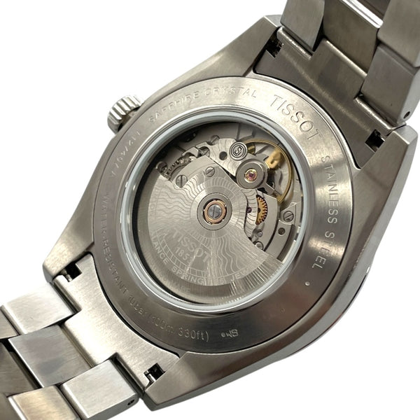 ティソ TISSOT ジェントルマン オートマチック T127407A ネイビー SS メンズ 腕時計