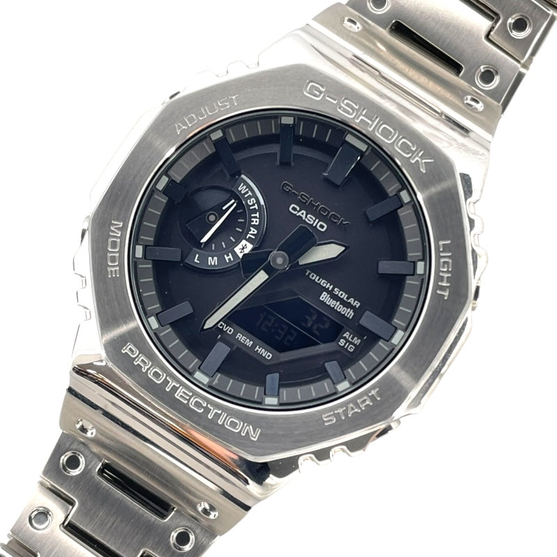 カシオ CASIO G-SHOCK フルメタル GM-B2100-1AJF ブラック SS クオーツ メンズ 腕時計