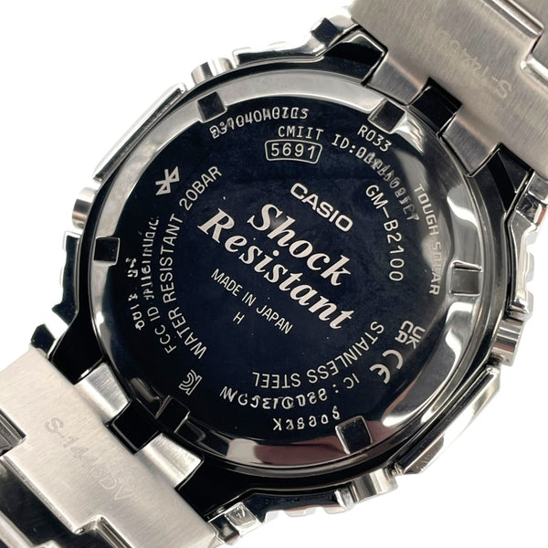 カシオ CASIO G-SHOCK フルメタル GM-B2100-1AJF ブラック SS クオーツ メンズ 腕時計