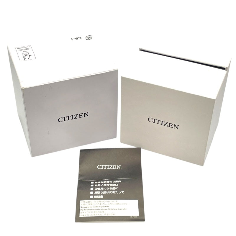 シチズン CITIZEN アテッサ ACTLine CC4055-65E ブラック チタン ソーラー メンズ 腕時計