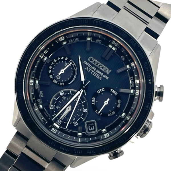 シチズン CITIZEN アテッサ ACTLine CC4055-65E ブラック チタン