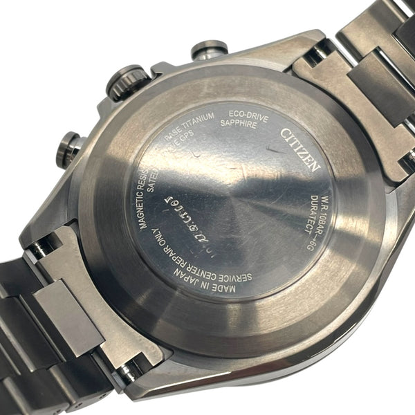 シチズン CITIZEN アテッサ ACTLine CC4055-65E ブラック チタン クオーツ メンズ 腕時計