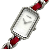 シャネル CHANEL プルミエールロック ホワイトシェル H5313 ホワイト SS レディース 腕時計