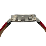 ルイ・ヴィトン LOUIS VUITTON タンブール ムーンスター クロノグラフ Q8G018 ブラック SS レディース 腕時計