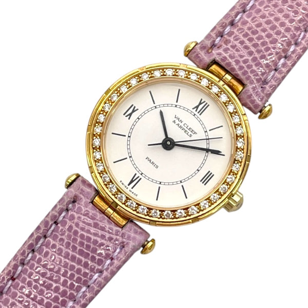 ヴァンクリーフ＆アーペル Van Cleef & Arpels スポーツ1 16602B1M ホワイト K18YG レディース 腕時計