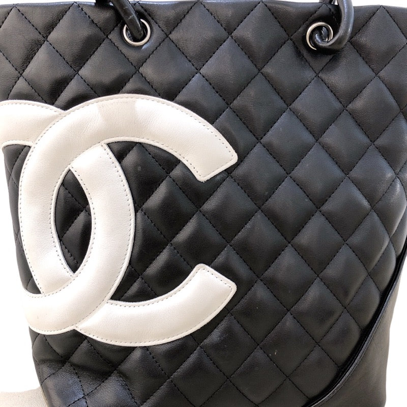 シャネル CHANEL カンボンライントートバッグ スモール A25166 ラム/SV金具 レディース ハンドバッグ | 中古ブランドリユースショップ  OKURA(おお蔵)