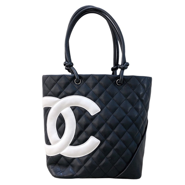 シャネル CHANEL カンボンライントートバッグ スモール A25166 ラム/SV金具 レディース ハンドバッグ | 中古ブランドリユースショップ  OKURA(おお蔵)