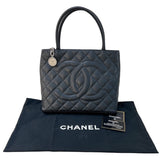 シャネル CHANEL 復刻トート A01804 キャビアスキン/SV金具 レディース ハンドバッグ