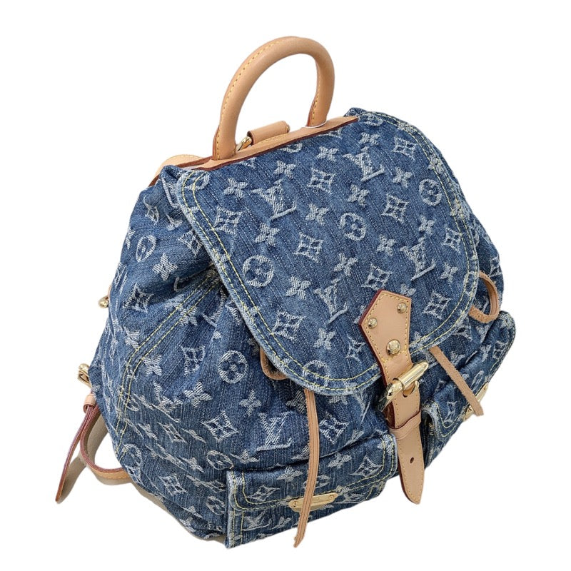 ルイ・ヴィトン LOUIS VUITTON サックアドGM M95056 デニム レディース リュック・デイパック