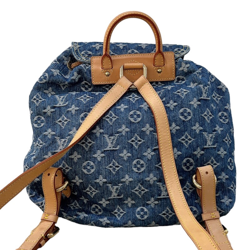 ルイ・ヴィトン LOUIS VUITTON サックアドGM M95056 デニム レディース リュック・デイパック