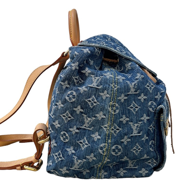 ルイ・ヴィトン LOUIS VUITTON サックアドGM M95056 デニム レディース リュック・デイパック