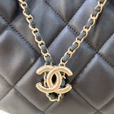 シャネル CHANEL チェーンショルダー ラム/シャンパンゴールド金具 レディース ショルダーバッグ