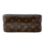 ルイ・ヴィトン LOUIS VUITTON ルーピングMM M51146 ブラウン　ゴールド金具 モノグラム レディース ショルダーバッグ