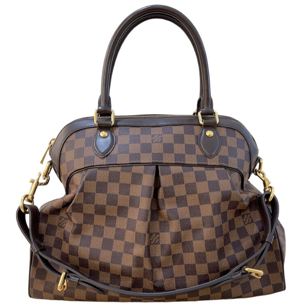 ルイ・ヴィトン LOUIS VUITTON トレヴィGM N51998 ブラウン　ゴールド金具 ダミエ レディース ショルダーバッグ