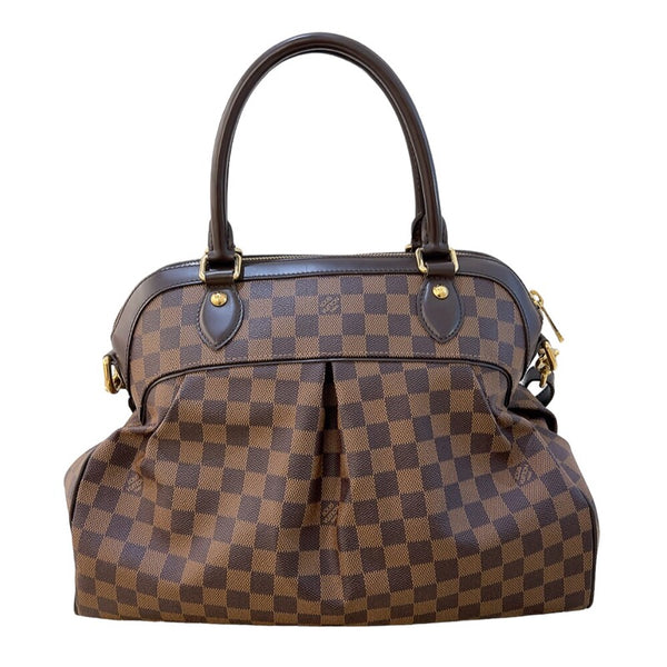 ルイ・ヴィトン LOUIS VUITTON トレヴィGM N51998 ブラウン　ゴールド金具 ダミエ レディース ショルダーバッグ