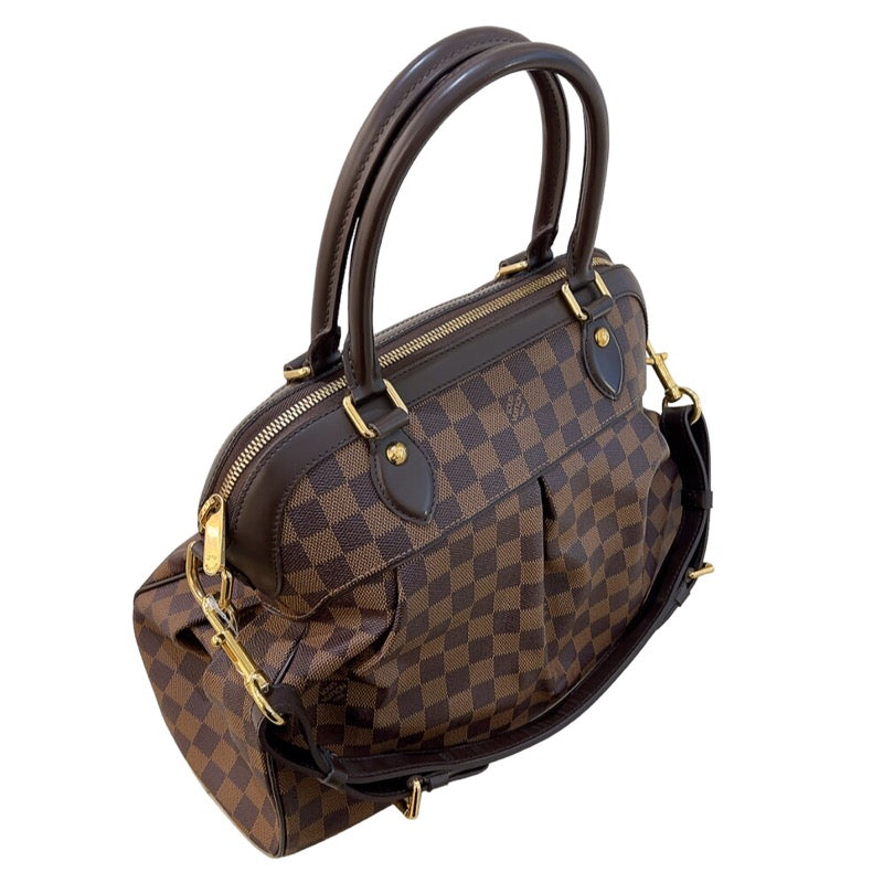 ルイ・ヴィトン LOUIS VUITTON トレヴィGM N51998 ブラウン　ゴールド金具 ダミエ レディース ショルダーバッグ