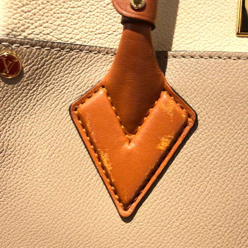 ルイ・ヴィトン LOUIS VUITTON オンマイサイドMM M53825 ガレ モノグラムタフタ―ジュ・ガレ レディース ハンドバッグ