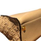 ルイ・ヴィトン LOUIS VUITTON オンマイサイドMM M53825 ガレ モノグラムタフタ―ジュ・ガレ レディース ハンドバッグ