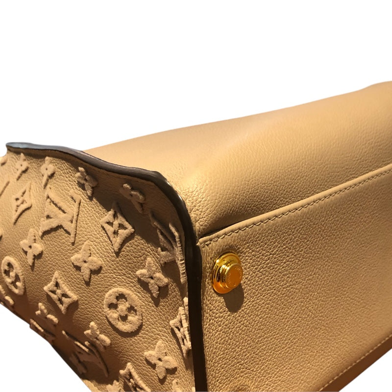 ルイ・ヴィトン LOUIS VUITTON オンマイサイドMM M53825 ガレ モノグラムタフタ―ジュ・ガレ レディース ハンドバッグ