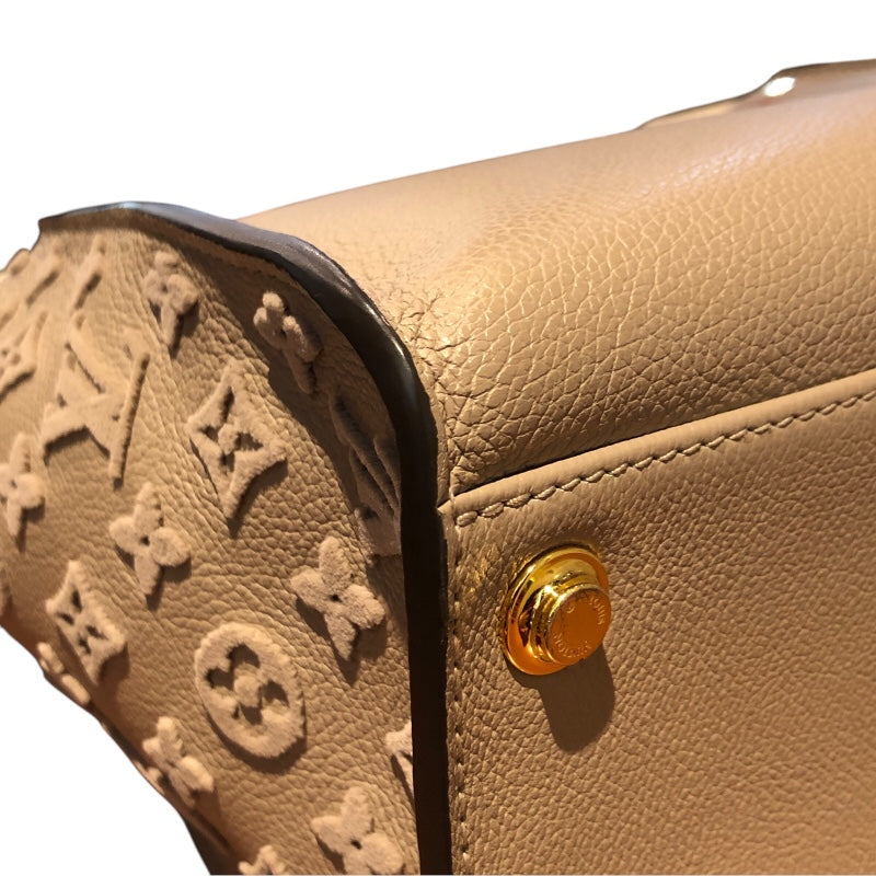 ルイ・ヴィトン LOUIS VUITTON オンマイサイドMM M53825 ガレ モノグラムタフタ―ジュ・ガレ レディース ハンドバッグ