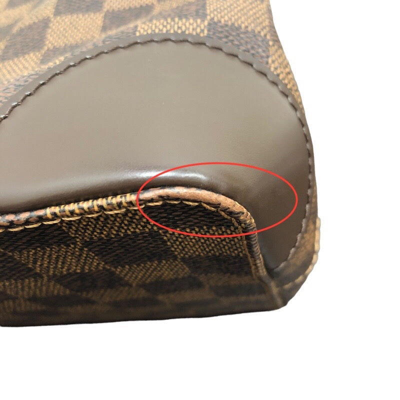 ルイ・ヴィトン LOUIS VUITTON ハムステッドPM N51205 ブラウン ダミエキャンバス PVC レディース ハンドバッグ