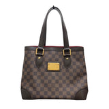 ルイ・ヴィトン LOUIS VUITTON ハムステッドPM N51205 ブラウン ダミエキャンバス PVC レディース ハンドバッグ