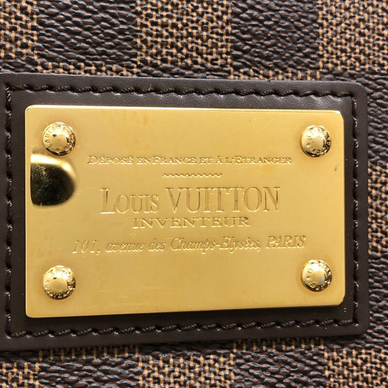 ルイ・ヴィトン LOUIS VUITTON ハムステッドPM N51205 ブラウン ダミエキャンバス PVC レディース ハンドバッグ