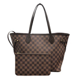 ルイ・ヴィトン LOUIS VUITTON ネヴァーフルMM N40599 ブラウン ダミエキャンバス PVC レディース ハンドバッグ