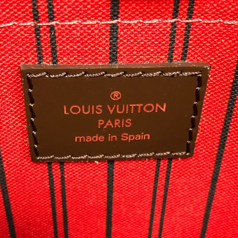 ルイ・ヴィトン LOUIS VUITTON ネヴァーフルMM N40599 ブラウン ダミエキャンバス PVC レディース ハンドバッグ
